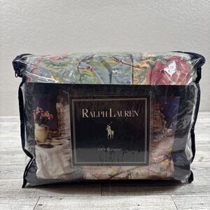 Ralph Lauren Garden Rambler King Dust Ruffle Bedskirt Floral